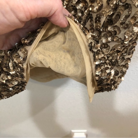 Vince Gold Pencil Skirt - Picture 6 of 11